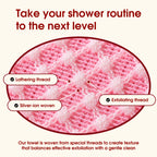 Softfolly Japanese Washcloth – Exfoliating Antibacterial Shower Towel